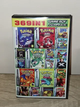 Nintendo DS Lite Negra + Juego 369 en 1