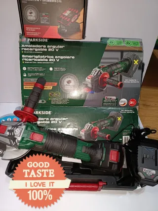 Radial 20V Parkside Nuevo Completo