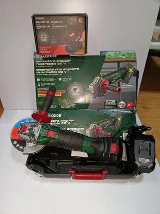 Radial 20V Parkside Nuevo Completo