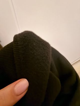 Vestido Sudadera Negro Multicolor.