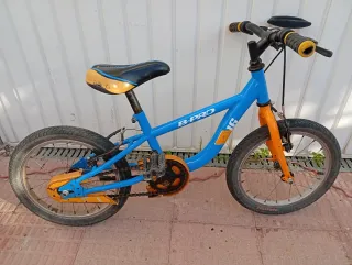 Bicicleta infantil B-PRO 16 azul