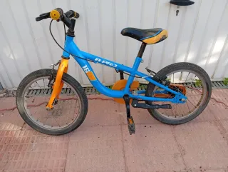Bicicleta infantil B-PRO 16 azul