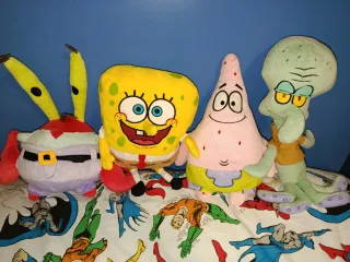 Peluches Bob Esponja y amigos
