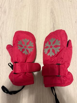 Guantes Nieve Niña Talla 3-4 Años