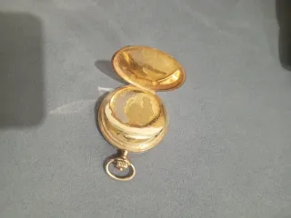 Reloj de Bolsillo Oro 18k Pesa 82g