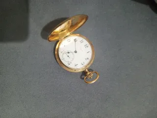 Reloj de Bolsillo Oro 18k Pesa 82g