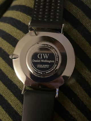 Daniel Wellington Classic B40S3 Negro/Plata