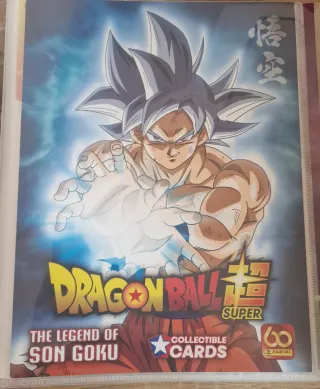 Álbumes Dragon Ball Z Lamincards Serie Oro.
