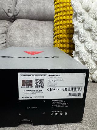 Botas Dainese Energyca Talla 37