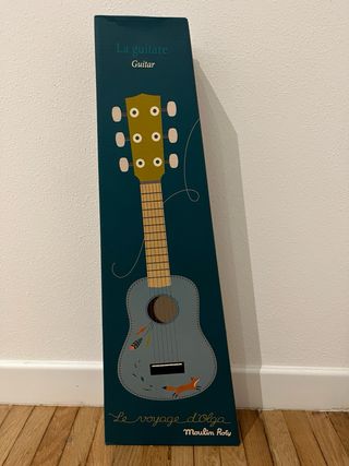 Chitarra Moulin Roty in legno per bambini