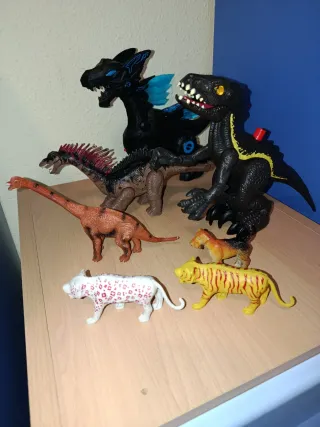 Lote de figuras de animales