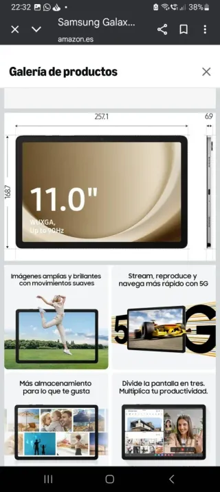 Samsung Galaxy Tab A9+ Tablet