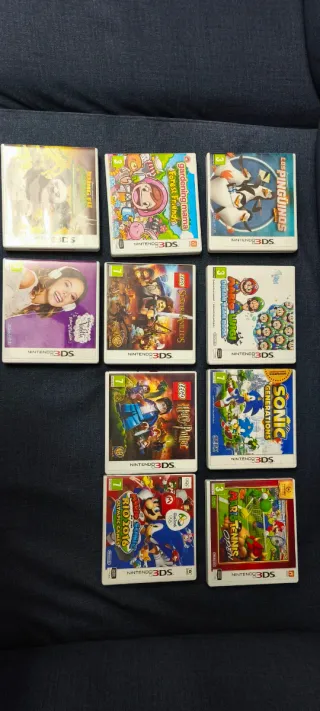 Juegos Nintendo 3DS: Lote Variado