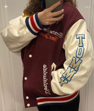 Chaqueta Tommy Jeans Universitaria