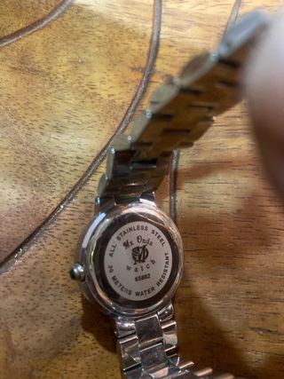 Reloj MX Onda Morado y Plateado