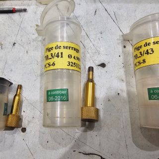 LOTE CALIBRES VERIFICACION DE ROSCAS METROLOGIA