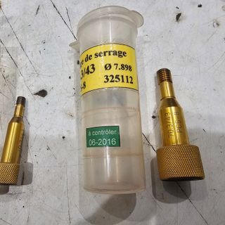 LOTE CALIBRES VERIFICACION DE ROSCAS METROLOGIA