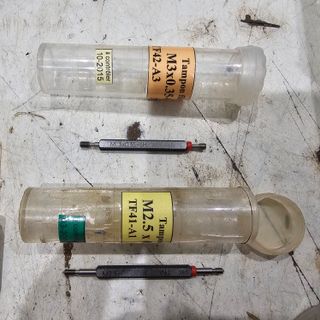 LOTE CALIBRES VERIFICACION DE ROSCAS METROLOGIA