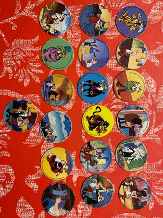 Lote Rondos Tazos Mortadelo y Filemón