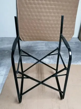 2 telai per sedia da regista pieghevole in alluminio