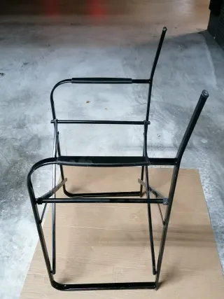 2 telai per sedia da regista pieghevole in alluminio