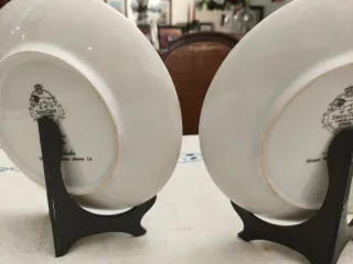 Platos de porcelana decorativos 1987-88-89-90
