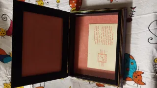 Portagioie con lastra d'argento