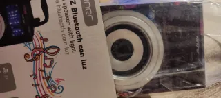 Altavoz Bluetooth Krhüner con Luz