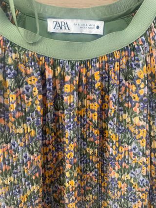 Camisa Zara floral talla S
