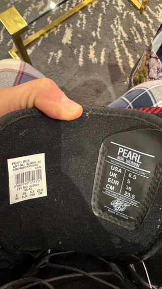 Botas Snowboard Salomon Pearl