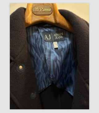 Giacca Armani Jeans Vintage Uomo Tg 52