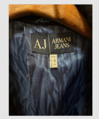 Giacca Armani Jeans Vintage Uomo Tg 52