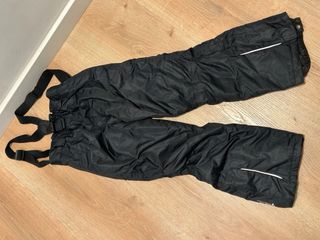 Peto de esquí infantil negro 6/8 años. 122/128cm