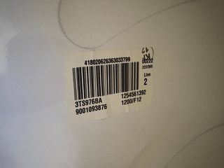 Lavadora Balay 7Kg 1200 rpm A+++