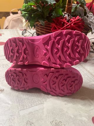Botas de Nieve Rosas para Niña