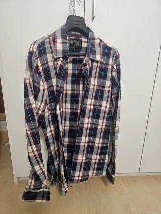 Camisa de cuadros para hombre