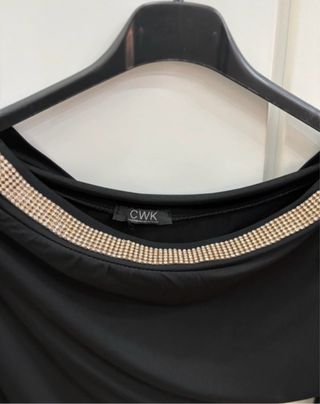 Maglia donna CWK nera taglia unica