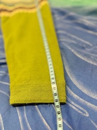 Felpa vintage con fantasia geometrica