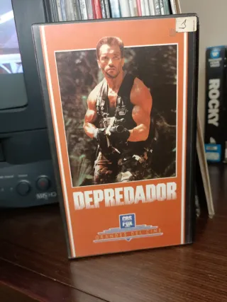 Lote 3 VHS Fox Video: Depredador, Big, Solo en Cas