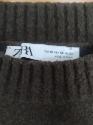 Jersey punto marrón