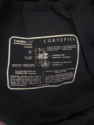 Parka Cortefiel Azul Oscuro Hombre