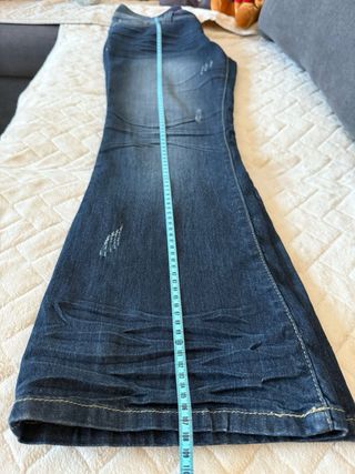 Jeans Rainbow Boots donna blu