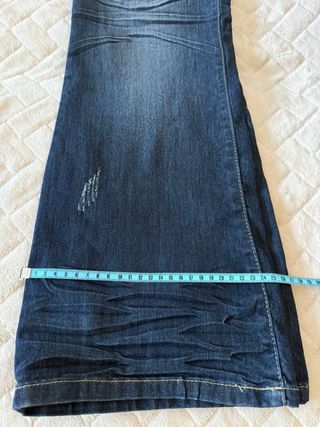 Jeans Rainbow Boots donna blu