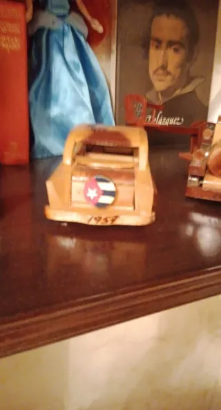 Coches de madera colección