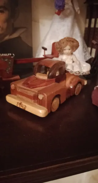 Coches de madera colección