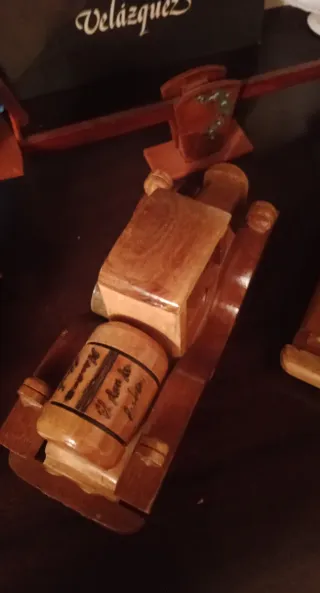 Coches de madera colección