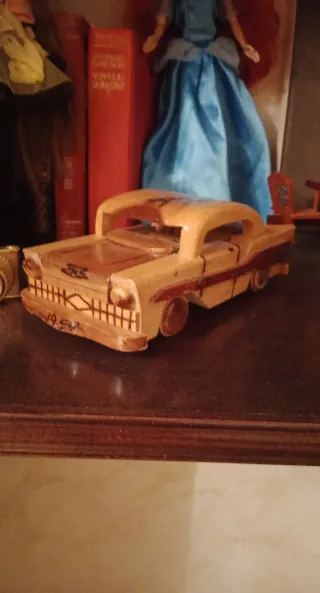 Coches de madera colección