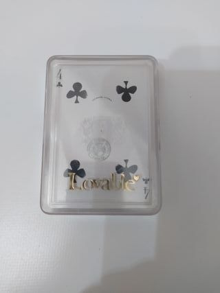 BARAJA DE POKER PUBLICIDAD LOVABLE