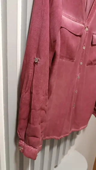 Camisa fucsia Pilar Prieto Talla S