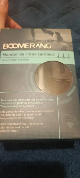 Monitor de ritmo cardíaco Boomerang